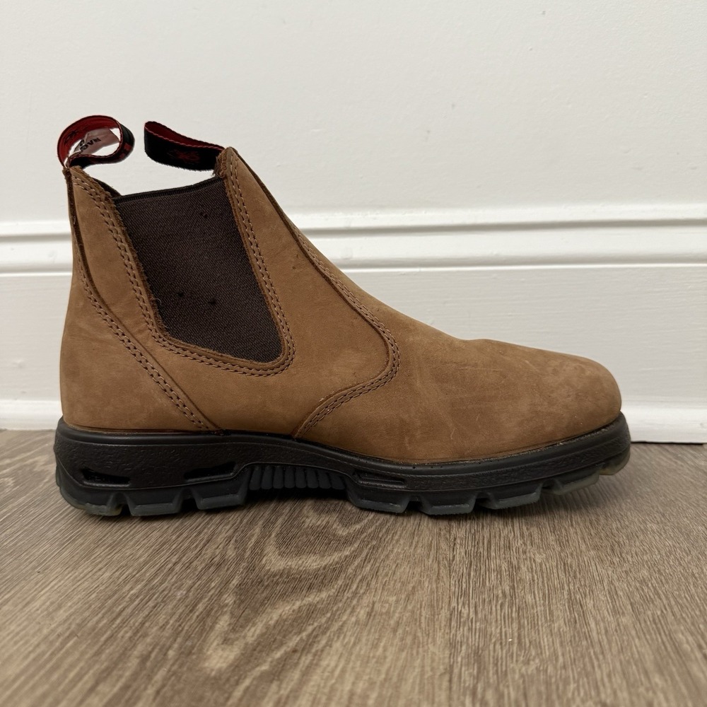 Redback Mesa Chelsea Boots Brown Leather Men's UK 7.5 US 8.5 Women's 10 Soft Toe - Picture 7 of 11